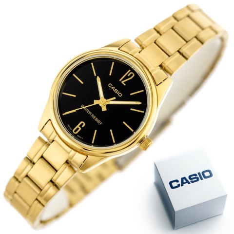 Zegarek Casio Damski LTP-V005G-1B + BOX Zegarek Casio Damski LTP-V005G-1B + BOX