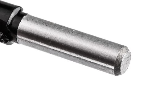 Frez do drewna prosty, dwuostrzowy, widiowy, 12 x 25 mm, trzpień 8 mm Frez do drewna prosty, dwuostrzowy, widiowy, 12 x 25 mm, trzpień 8 mm