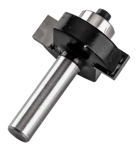 Frez do drewna z łożyskiem, ozdobny, widiowy, 32 x 10 mm, trzpień 8 mm Frez do drewna z łożyskiem, ozdobny, widiowy, 32 x 10 mm, trzpień 8 mm