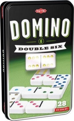 Gra domino klasyczne w puszce