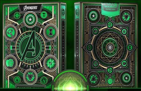 Karty avengers talia zielona Karty avengers talia zielona