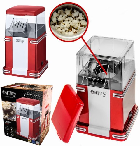 Maszyna Do Popcornu Czerwona CAMRY CR 4480 Maszyna Do Popcornu Czerwona CAMRY CR 4480