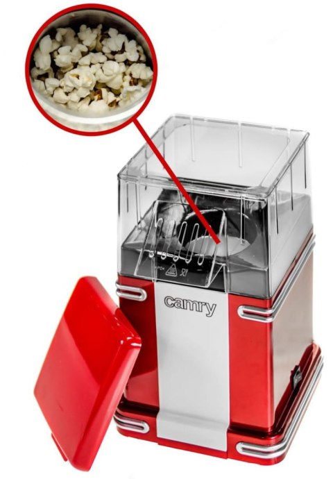 Maszyna Do Popcornu Czerwona CAMRY CR 4480 Maszyna Do Popcornu Czerwona CAMRY CR 4480