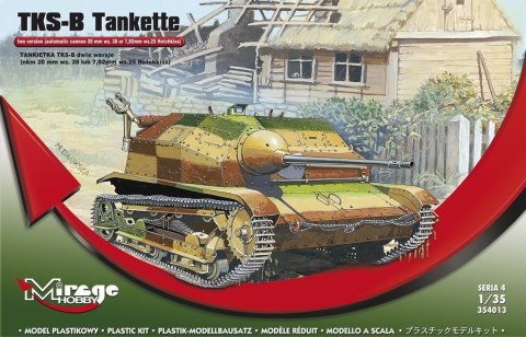 Model plastikowy tankietka tks-b Model plastikowy tankietka tks-b