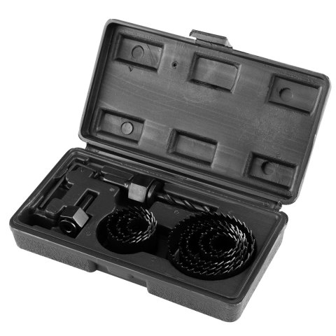 Otwornice do drewna z adapterami 19 - 64 mm, zestaw 12 szt. Otwornice do drewna z adapterami 19 - 64 mm, zestaw 12 szt.