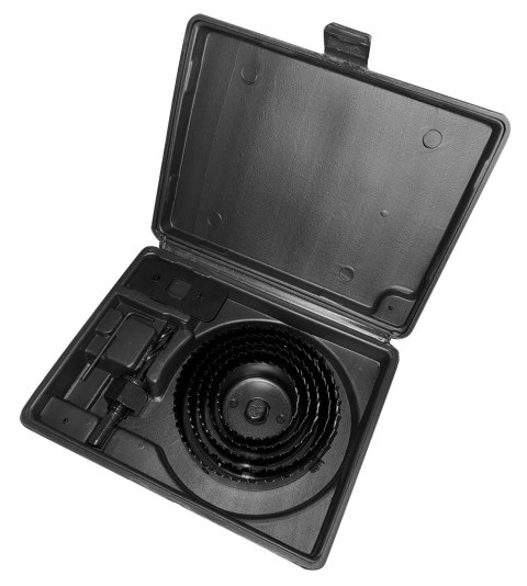 Otwornice do drewna z adapterem 51 - 102 mm, zestaw 8 szt. Otwornice do drewna z adapterem 51 - 102 mm, zestaw 8 szt.
