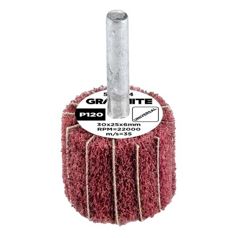 Ściernica listkowa trzpieniowa 30 x 25 x 6 mm, P120 Ściernica listkowa trzpieniowa 30 x 25 x 6 mm, P120
