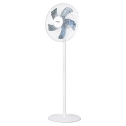 Wentylator podłogowy 50W, śr. 40 cm, 3 prędkości, oscylacja, biały