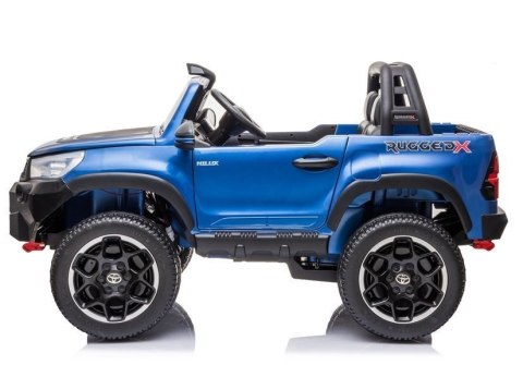 Auto na Akumulator Toyota Hilux Niebieski Lakierowany Auto na Akumulator Toyota Hilux Niebieski Lakierowany