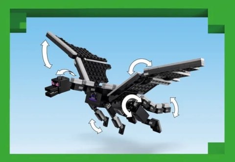 21264 - LEGO Minecraft - Smok Kresu i statek Kresu 21264 - LEGO Minecraft - Smok Kresu i statek Kresu