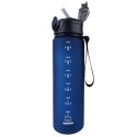Butelka na wodę, sportowy bidon matowy 750ML granat ECARLA SPORTS BD51