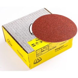 Krążek ścierny czepny bez otw.ps18ek fi=125 gr.80 op.50szt
