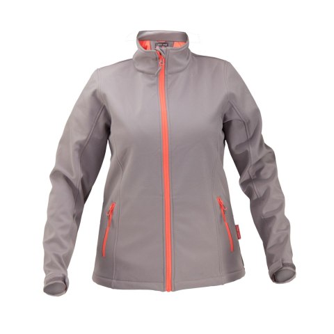 Kurtka softshell szaro-pom., damska, "xl", ce, lahti