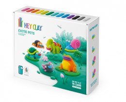 Masa plastyczna hey clay egzotyczne zwierzęta 15 puszek