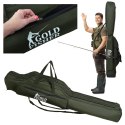 POKROWIEC NA WĘDKI 140 CM GOLD FISHER 3 KOMORY