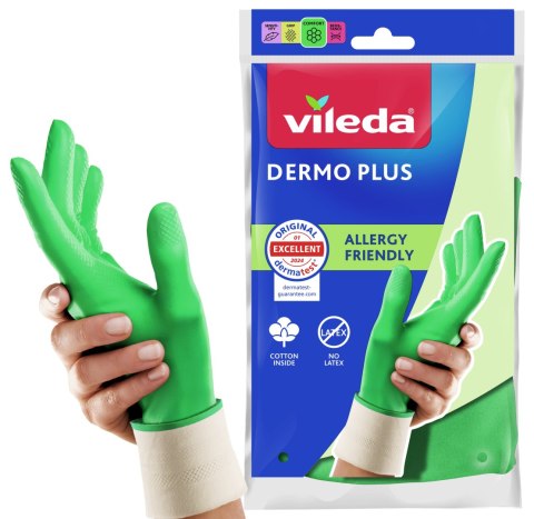 Rękawice Vileda Dermo Plus (9 - L) Rękawice Vileda Dermo Plus (9 - L)