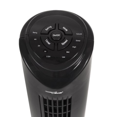 Wentylator kolumnowy GreenBlue 45W z 3 poziomami siły nawiewu, 82cm wysokości, 1,5m przewodu, z pilotem i timerem GB645 z wtyczk Wentylator kolumnowy GreenBlue 45W z 3 poziomami siły nawiewu, 82cm wysokości, 1,5m przewodu, z pilotem i timerem GB645 z wtyczk