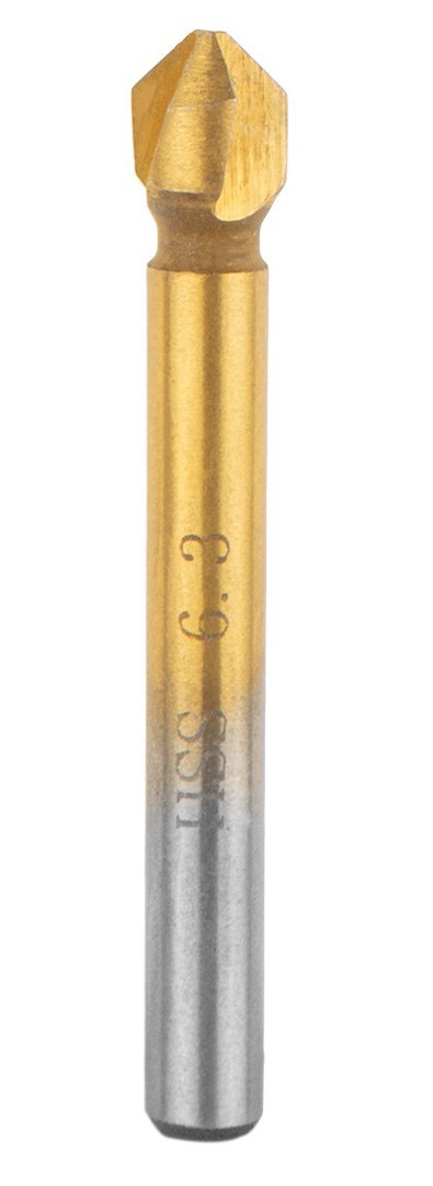 Wiertła fazujące stożkowe pogłębiacze 6.3-20.5 mm, zestaw 6 szt. Wiertła fazujące stożkowe pogłębiacze 6.3-20.5 mm, zestaw 6 szt.