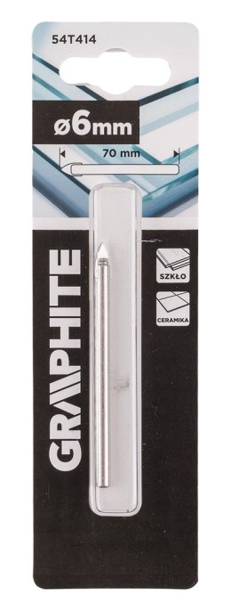 Wiertło do szkła 6 mm
