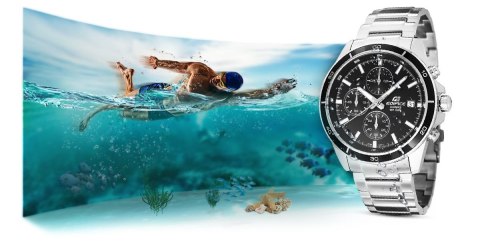 Zegarek Męski CASIO EDIFICE EFR-526D-1AVUEF + B0X Zegarek Męski CASIO EDIFICE EFR-526D-1AVUEF + B0X