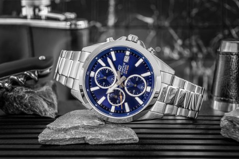 Zegarek Męski CASIO EDIFICE EFV-560D-2AVUEF + BOX Zegarek Męski CASIO EDIFICE EFV-560D-2AVUEF + BOX