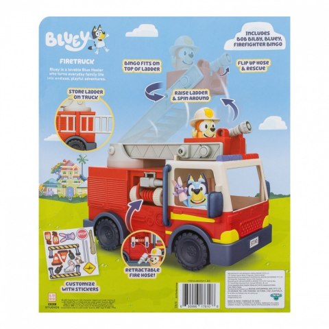 Zestaw figurek bluey wóz strażacki Zestaw figurek bluey wóz strażacki