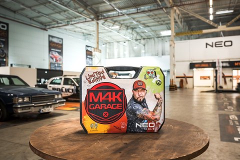 Zestaw narzędzi M4K Garage, 90 elementów Zestaw narzędzi M4K Garage, 90 elementów