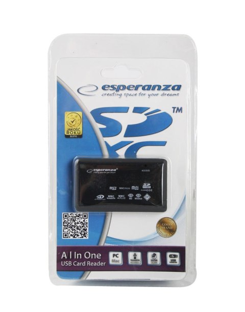 EA119 Esperanza czytnik kart all in one usb EA119 Esperanza czytnik kart all in one usb