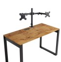 ERW018 Esperanza uchwyt biurkowy do 2 monitorów 10?-27" sylen