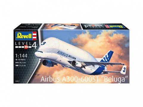 Model plastikowy samolot airbus a300-600st beluga 1/144 Model plastikowy samolot airbus a300-600st beluga 1/144