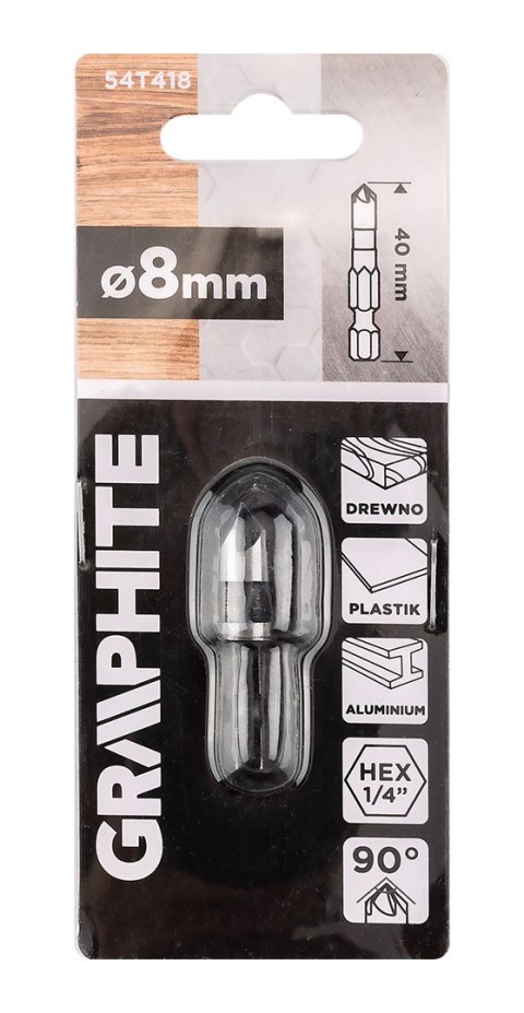 Fazownik Hex, 8 mm Fazownik Hex, 8 mm