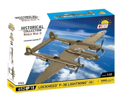 Klocki lockheed p-38h lightning