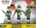 Klocki niemiecka piechota - zestaw 3 figurek