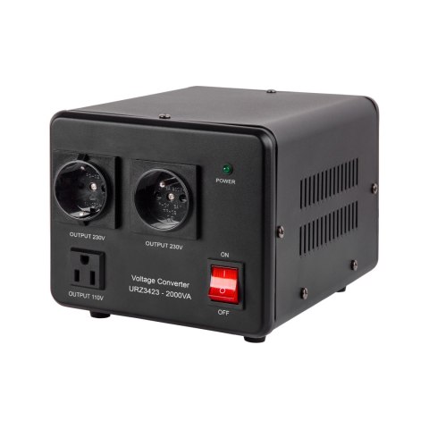 Konwerter napięcia KEMOT 1600 W / 2000 VA Konwerter napięcia KEMOT 1600 W / 2000 VA