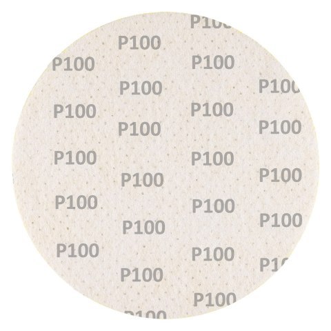 Krążki ścierne, perforowane, na rzep z otworami 225 mm, P100, 5 szt. Krążki ścierne, perforowane, na rzep z otworami 225 mm, P100, 5 szt.