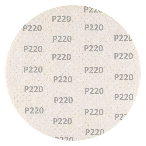 Krążki ścierne, perforowane, na rzep z otworami 225 mm, P220, 5 szt. Krążki ścierne, perforowane, na rzep z otworami 225 mm, P220, 5 szt.