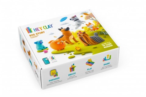 Masa plastyczna hey clay psy 15 puszek