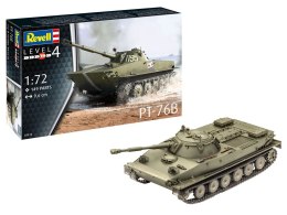 Model plastikowy pt-76b