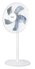 Wentylator podłogowy 50W, śr. 40 cm, 3 prędkości, oscylacja, biały