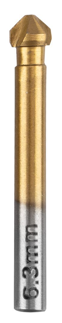 Wiertła fazujące stożkowe pogłębiacze TiN, 6.3-20.5 mm, zestaw 6 szt. Wiertła fazujące stożkowe pogłębiacze TiN, 6.3-20.5 mm, zestaw 6 szt.