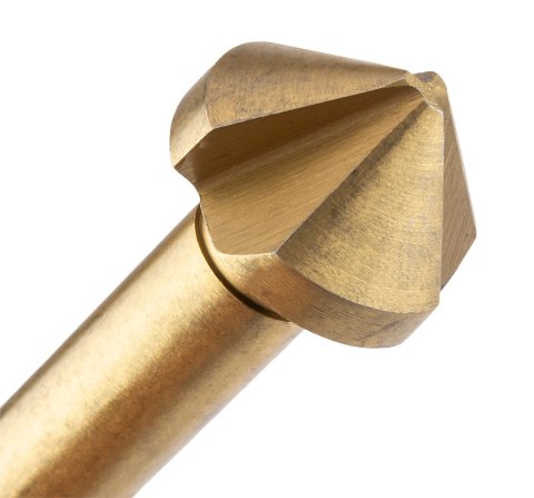 Wiertła fazujące stożkowe pogłębiacze TiN, 6.3-20.5 mm, zestaw 6 szt. Wiertła fazujące stożkowe pogłębiacze TiN, 6.3-20.5 mm, zestaw 6 szt.