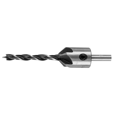 Wiertło z fazownikiem do drewna 5 mm/16 mm Wiertło z fazownikiem do drewna 5 mm/16 mm