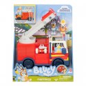 Zestaw figurek bluey wóz strażacki