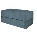 Aesthetic cube sofa turkusowa