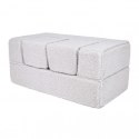 Bearly cube sofa biała