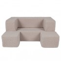 Bearly cube sofa jasnoszara