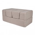 Bearly cube sofa jasnoszara