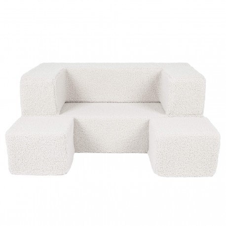 Bearly cube sofa kremowa Bearly cube sofa kremowa