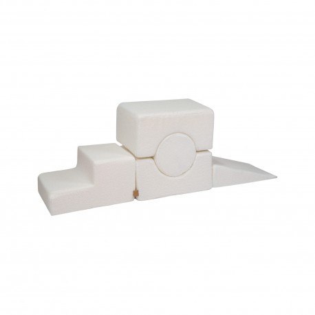 Boucle shape set 5-elementowy, biały Boucle shape set 5-elementowy, biały