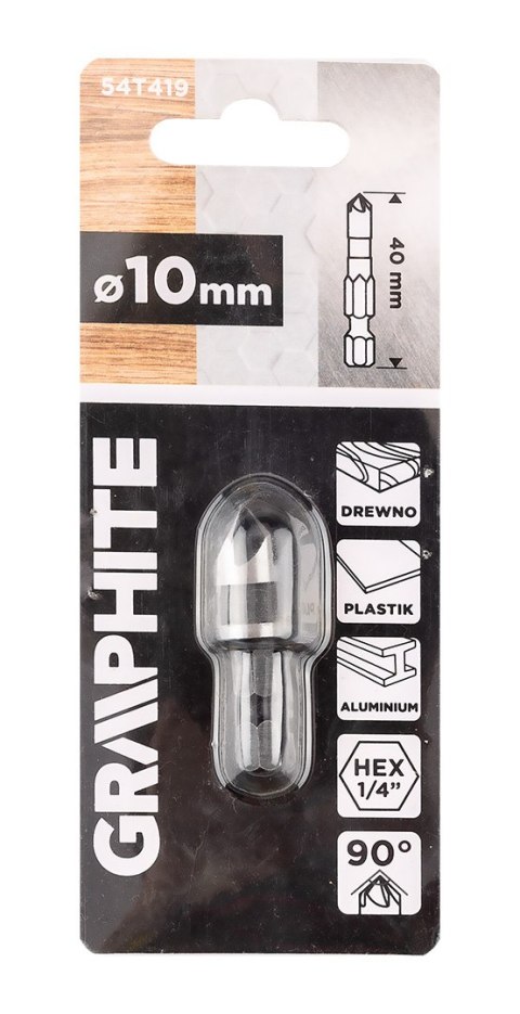 Fazownik Hex, 10 mm Fazownik Hex, 10 mm